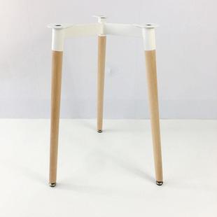 铁艺桌腿支架桌子腿办公桌榉木腿北欧大板桌茶几架餐台脚现货