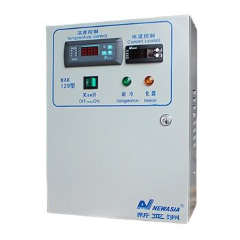 新亚洲冷库控制箱电控箱NAK129/10.5KW/8匹制冷自动化霜曲轴加热