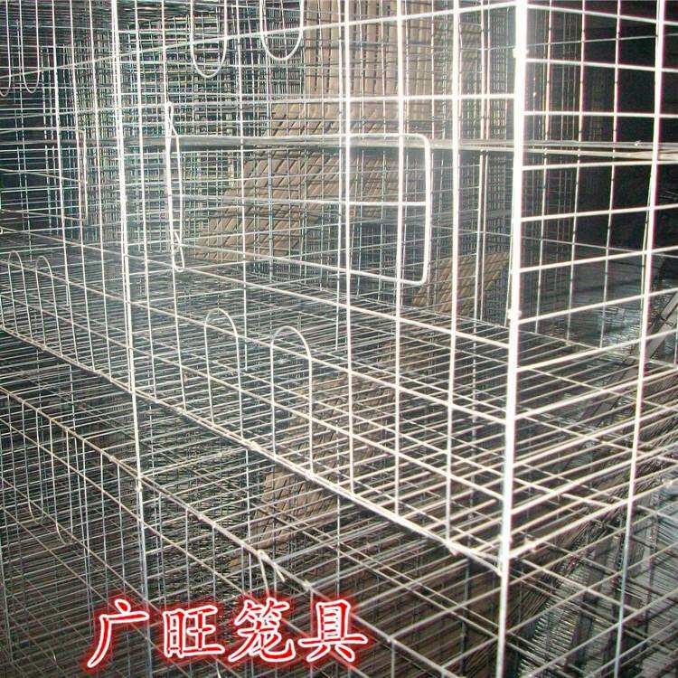 广旺丝网 鸽子笼 加粗16位鸽笼 养殖鸽子笼 4层16位鸽笼