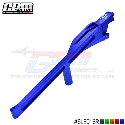 遥控汽车 TRAXXAS 1/8 4WD SLEDGE 铝合金7075-T6底盘后支撑架