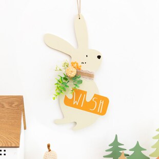 阿楹 春天可爱森系高级门上装饰挂件餐厅床头墙壁花窗户艺术贴画