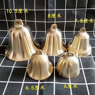 加厚纯铜超响大号牛羊铃铛山区放牧防丢大音量脖子铃猎狗宠物铃铛