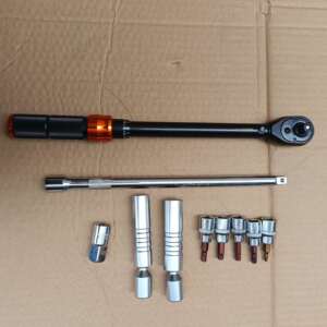 厂家直销棘轮扭力扳手10件套装五金工具维修汽车工具箱多功能组套