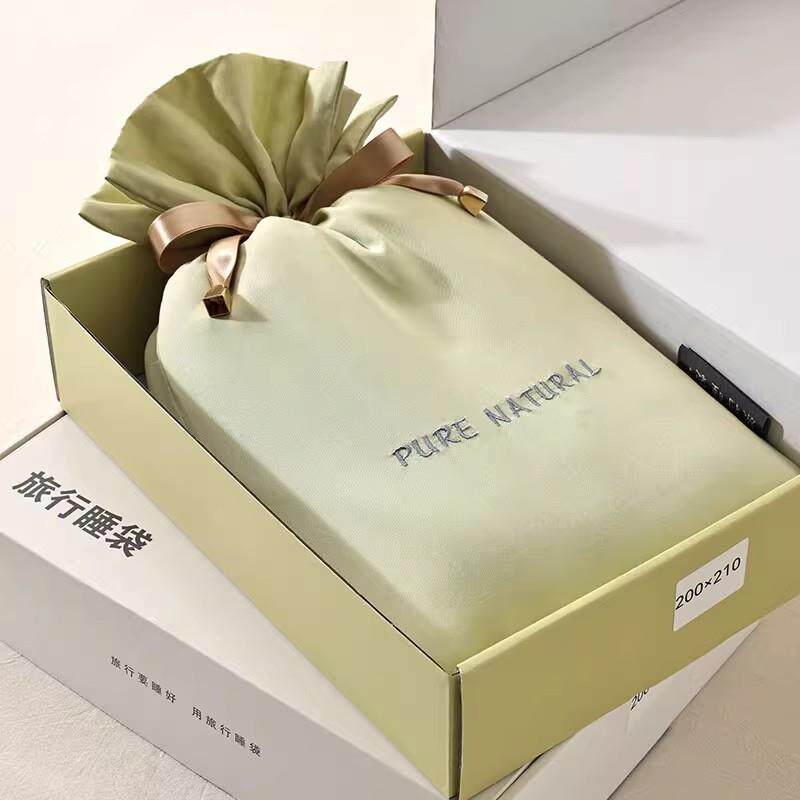 天丝酒店隔脏睡袋出差旅行床单被套便携式冰丝旅睡宝四件套一体式