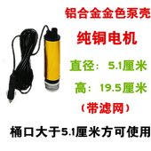 抽油泵柴油泵12V24伏220V抽水泵电动点烟器接头小型抽油器加油机