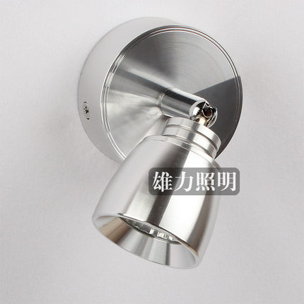 客厅led明装射灯电视背景墙灯照画灯 cob射灯3w/5w床头壁灯聚光灯