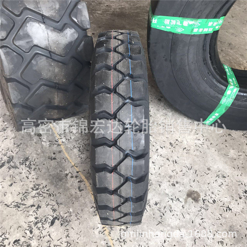 工程越野轮胎7.00-16鲁飞挖沟机700-16矿用轮胎