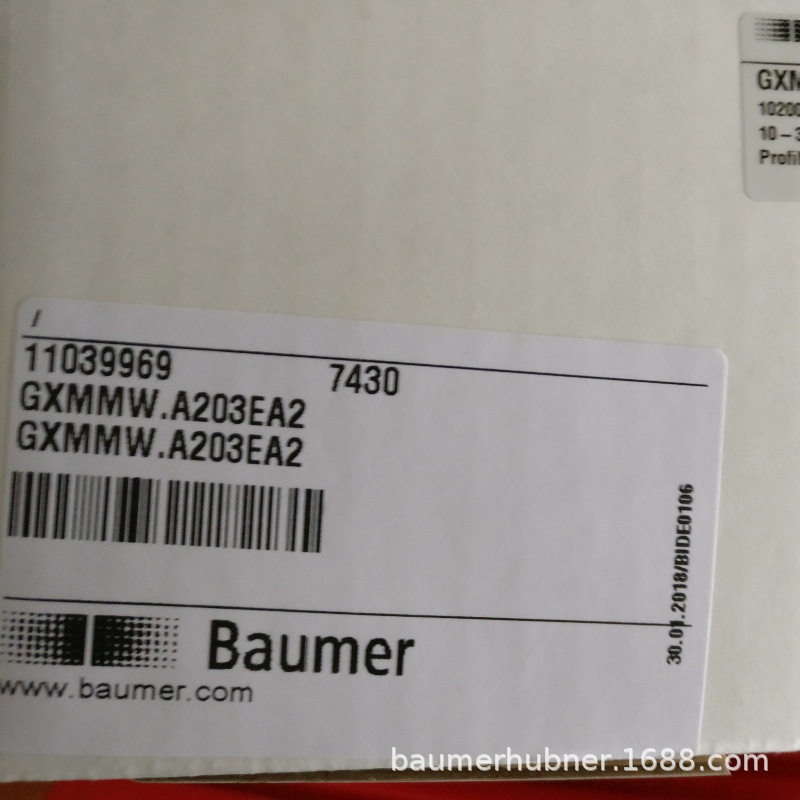 堡盟Baumer宝盟编码器EIL580P-SY06.5$Q.00002.B/3000_3.000