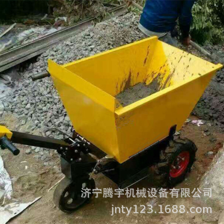 电动斗车工地搬运小型电动平板车