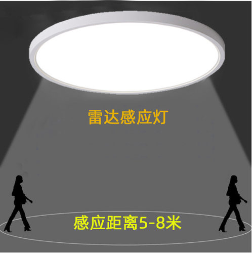 2024新款多功能人体雷达感应灯
