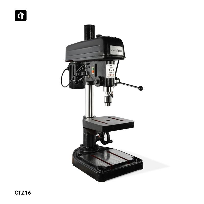 呲铁CTZ16/CTZ25台式钻床工业台钻小型钻床家用机床钻孔机床钻孔