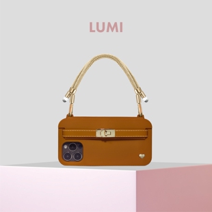 FABULOVE LUMI玲珑套装 再生硅胶 iPhone 手机壳 手机迷你包 隐形卡包设计 可调节长度 LUREX 手机腕带