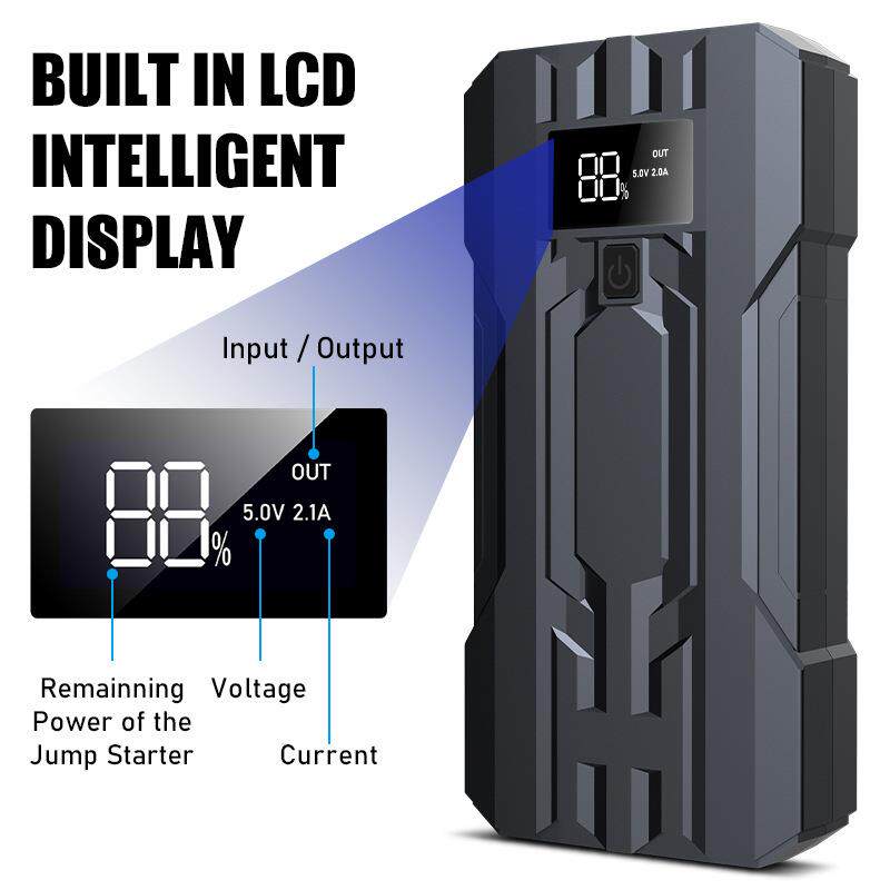 jumpstarter12汽车应急启动电源车载备用救援搭电打火宝充电宝