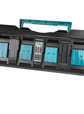 适用于mak牡田14.4V-18V锂电池BL1850B四槽快速充电器 DC18RD四充