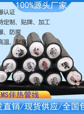 昌普不锈钢脱硝伴热管cems伴热管线40WF6/F8一体化在线监测采样管