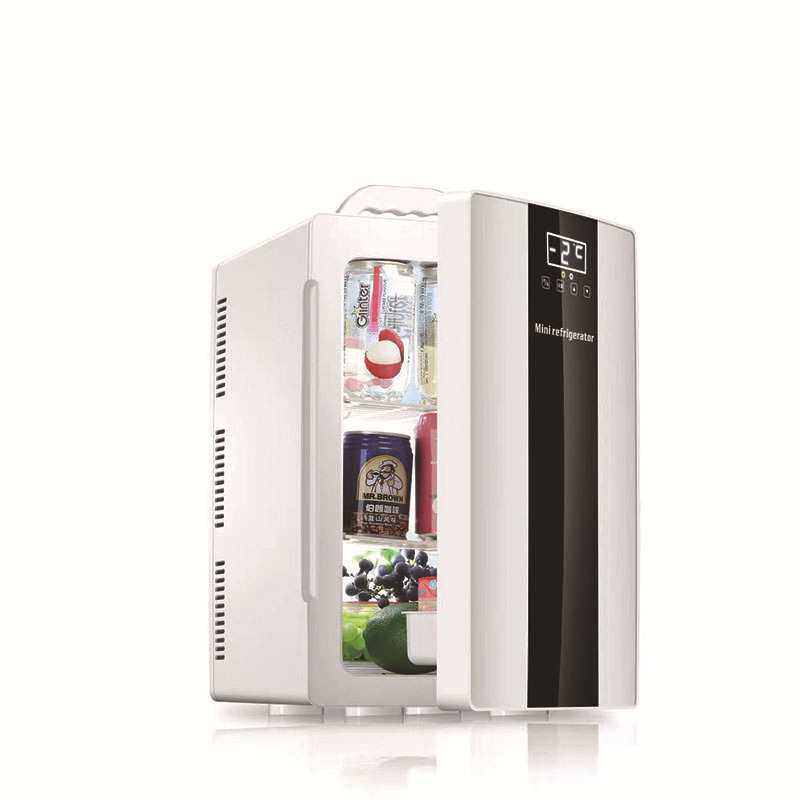 22L车载冰箱迷你小冰箱车家两用宿舍租房冷暖两用双门冷藏保鲜箱