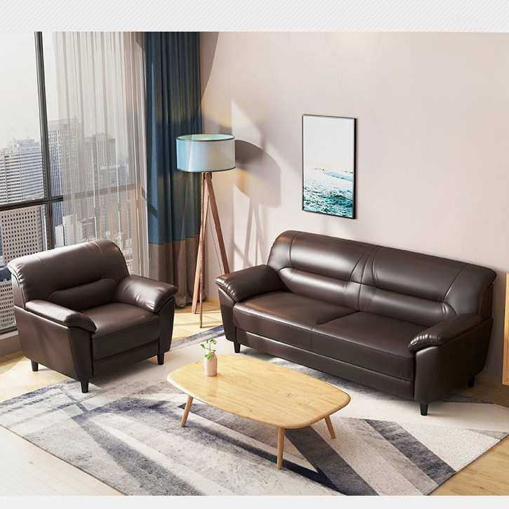 北欧皮沙发双人小户型沙发客厅真皮沙发组合沙发现代简约厂家