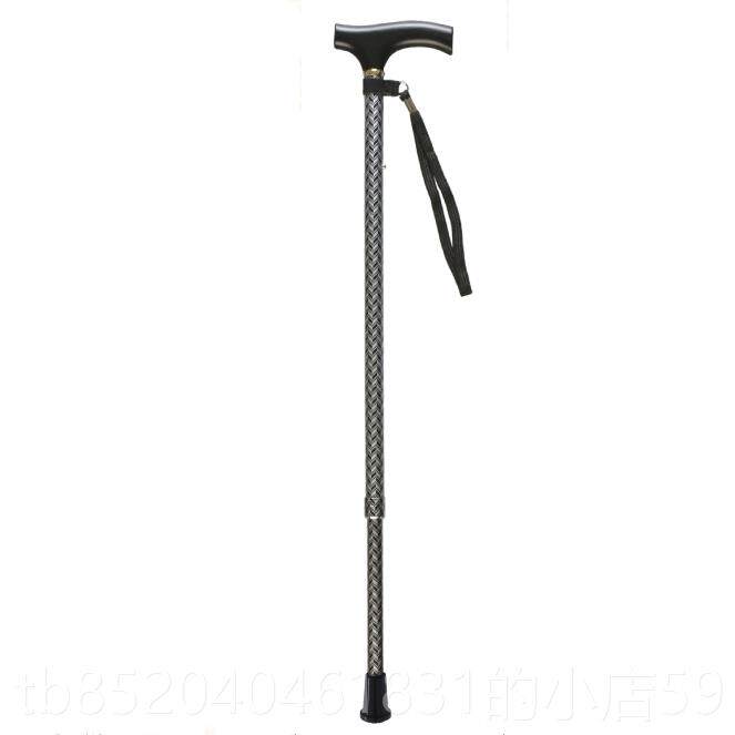 高档日本进口伸木防缩滑手杖超轻铝金杖身实握把旅游登山杖30合0