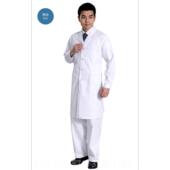 正品 白作大褂纯棉加厚实验工室服加长卫生检药店验学生化学防护服