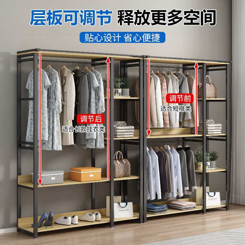 简易衣柜现代简约家用卧室铁艺布帘门衣架收纳柜出租房小户型衣橱,3C数码配件,摄像机配件,淘宝优惠券,粉丝福利购,淘宝优惠卷