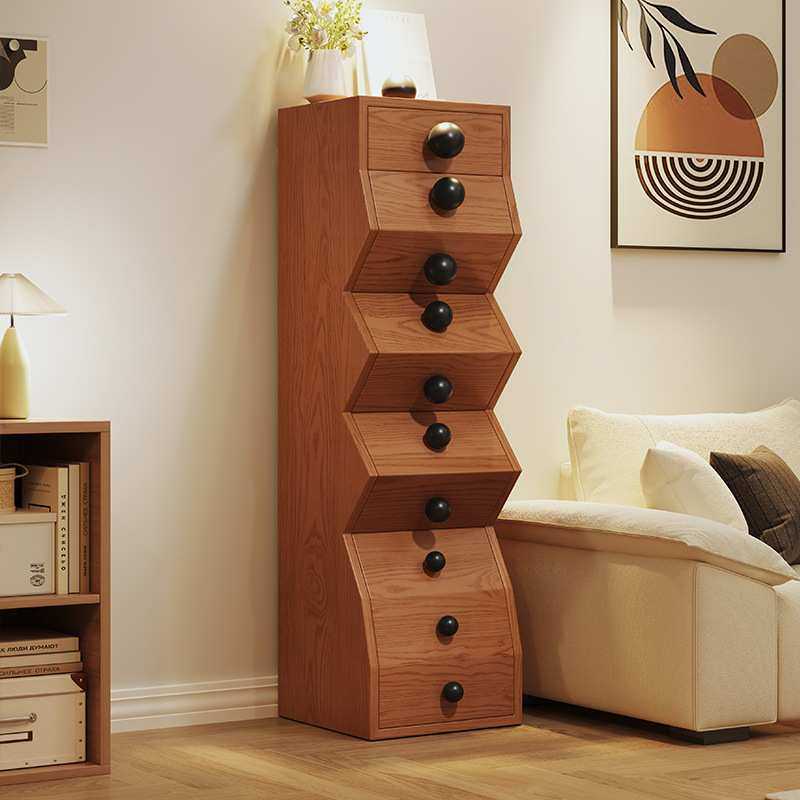 法式实木复古风柜子不规则异形五斗柜卧室床头柜家用收纳柜储物柜,3C数码配件,摄像机配件,淘宝优惠券,粉丝福利购,淘宝优惠卷