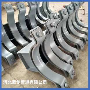 滑动支座管托导向管托T型管托焊接式双孔螺旋管夹固定管托支座