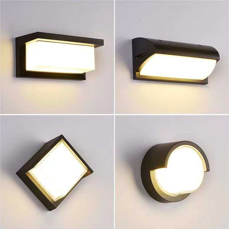 室外壁灯防水现代大门口阳台走廊过道外墙灯别墅露台庭院户外壁灯