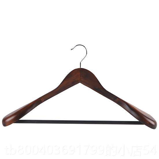 高档高档宽肩痕大衣架宾馆酒店服架家用成人衣无挂实木衣衣西服套