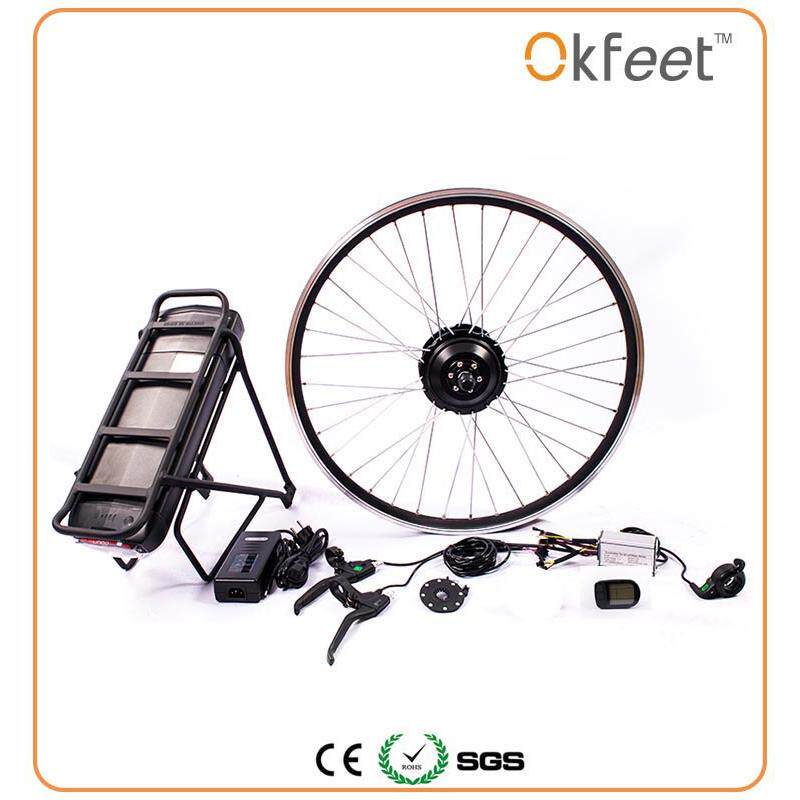 电动自行车/改装电动套件/250W前驱电机LCD5仪表/ 后衣架电池