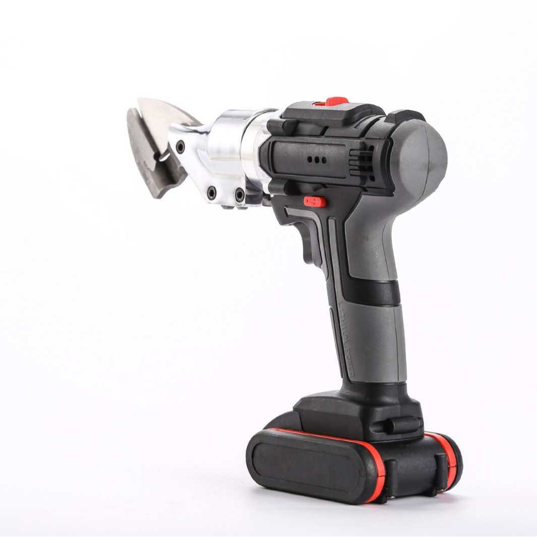 新款无刷工业级锂电铁皮剪不锈钢铝皮铜皮裁剪套装铁皮剪电动工具