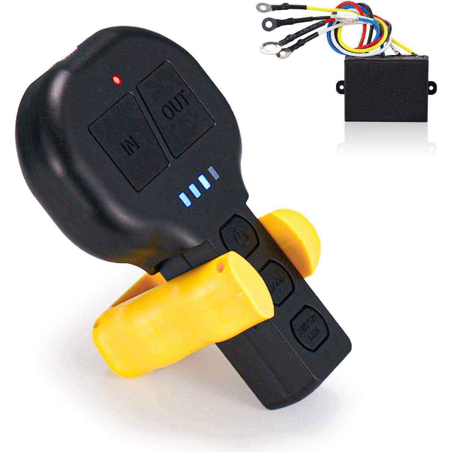 BUNKER INDUST Winch Remote Control Switch Receiver Kit Unive