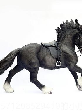 新款现货周Jxk玩 1/6魅力模型人造动物尚创意边马饰品士兵坐时骑