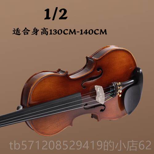 新款维斯SW100手实专工木小提琴初学者儿童入圣门业级考级演奏成