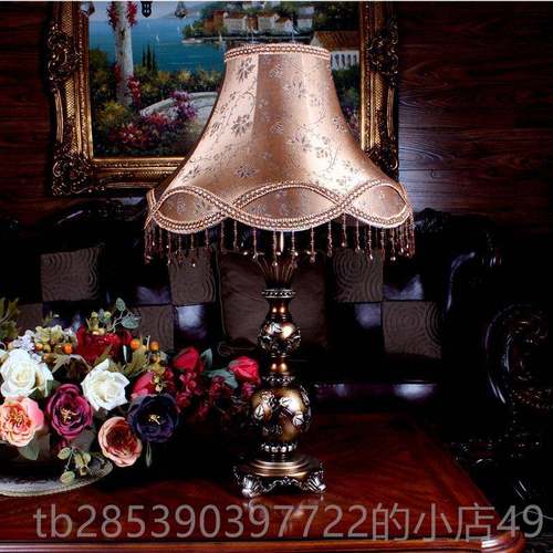 新款欧式落地灯美式客厅复奢卧古轻宫廷格古典温馨可调光室立风式