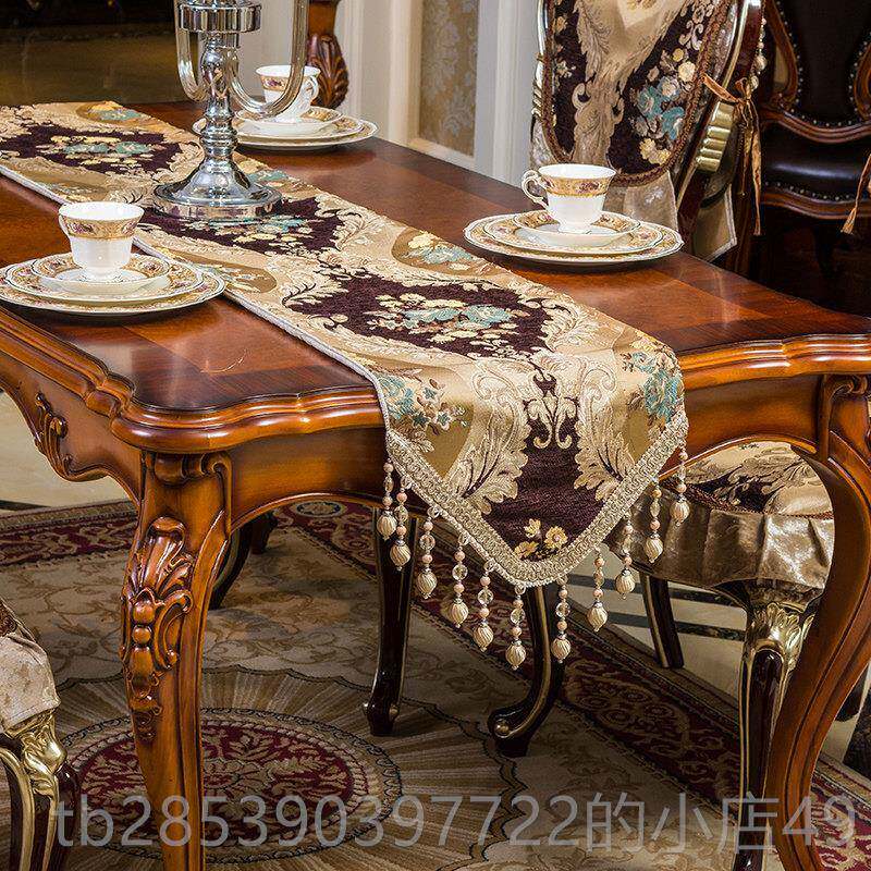 新款欧桌布旗高档餐桌布茶几布电视桌四季柜通用可定式做