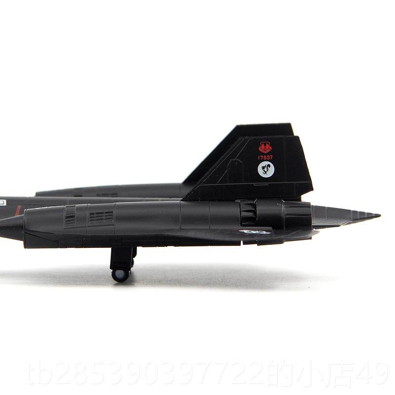 新款1/1-44美S国空军R71A黑鸟侦察机ASA博物馆 SR71成品合金飞机