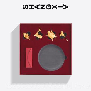 新款HANG XI上线下福器沉香礼盒福禄寿喜香插香S香座摆件商务A送