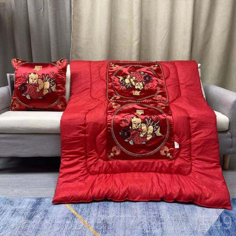新款式两被用抱枕被子双面结婚寿礼品靠垫办中公室午休被宴车载枕