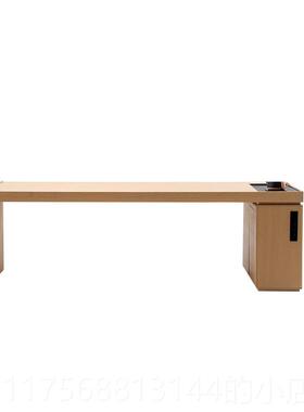 正品新中式木茶桌205新款高端原木色简约家实用2客厅办公室接待茶