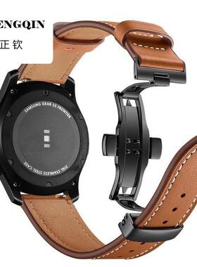 适用Garmin佳明fenix7/7x/6/6x/6 pro/5/5X plus飞耐时3HR真皮手