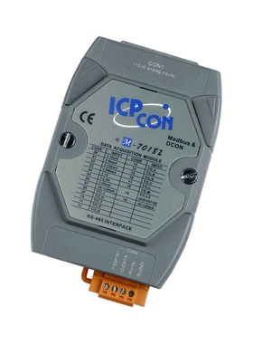 泓格模块M-7018Z是10路高保护热电偶输入,240V过压保护