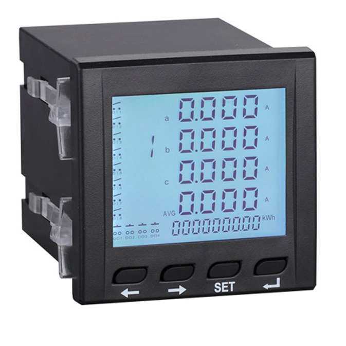 CHTK900E-2SY黑色单相多功能电力仪表电子测量仪器小型专用设备