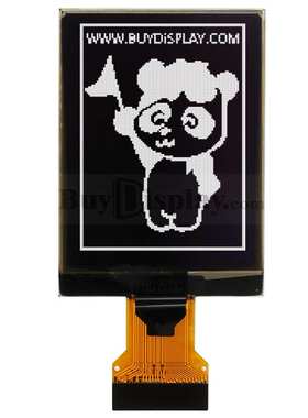 1.92寸白色OLED显示模块/128x160点阵显示屏/并串口/CH1115