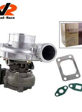 GT35 机械改装汽车涡轮增压器油冷式增压器 t3 法兰 500hp