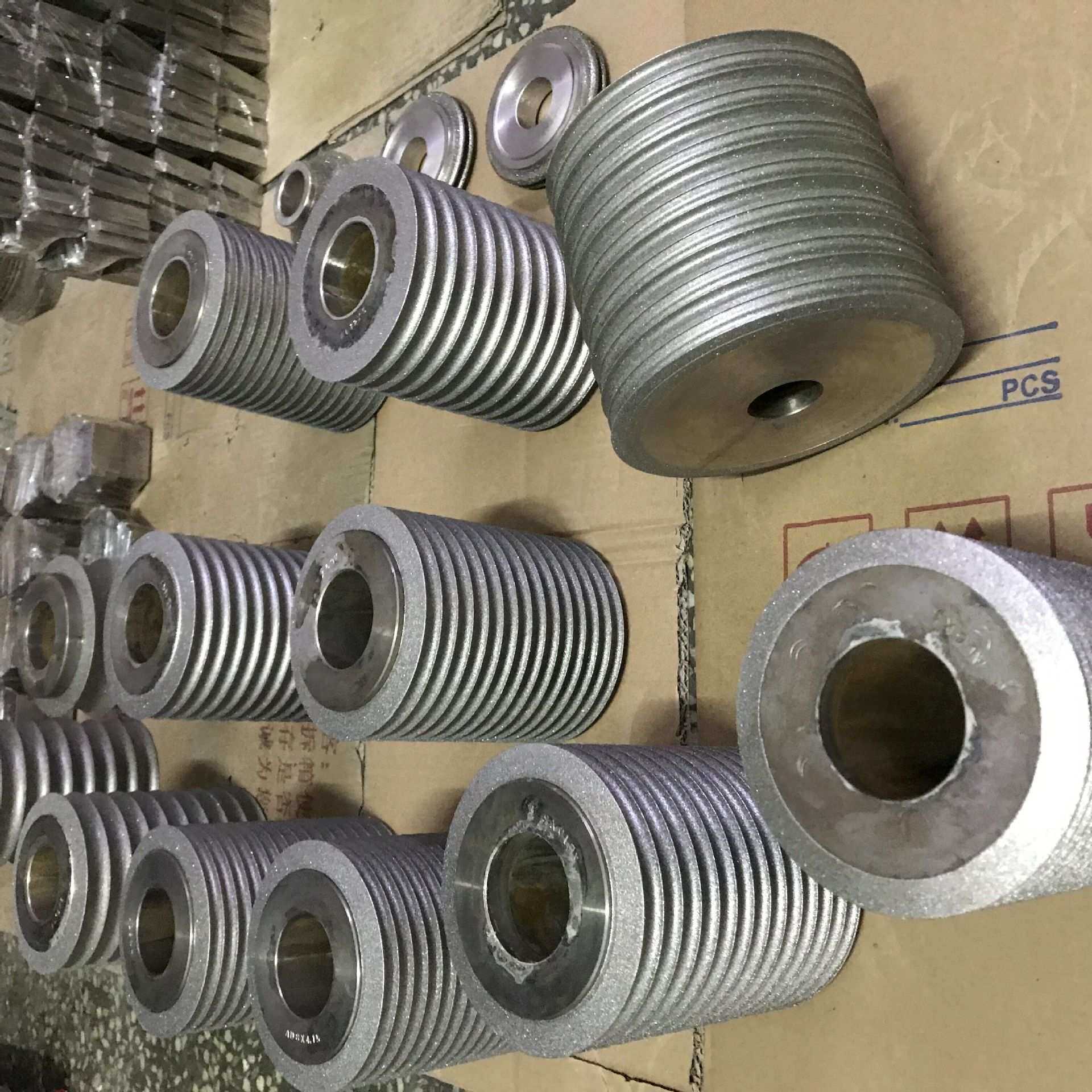 滑雪板开槽成型砂轮,EVA泡棉磨擦电镀喷砂研磨加工砂轮金刚砂