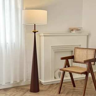 日式简约客厅沙发旁卧室落地灯创意高级感艺术中古侘寂风装饰立灯