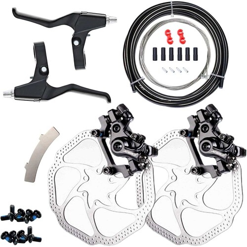 Farbetter Mechanical Bike Disc Brake Kit, Including Front an
