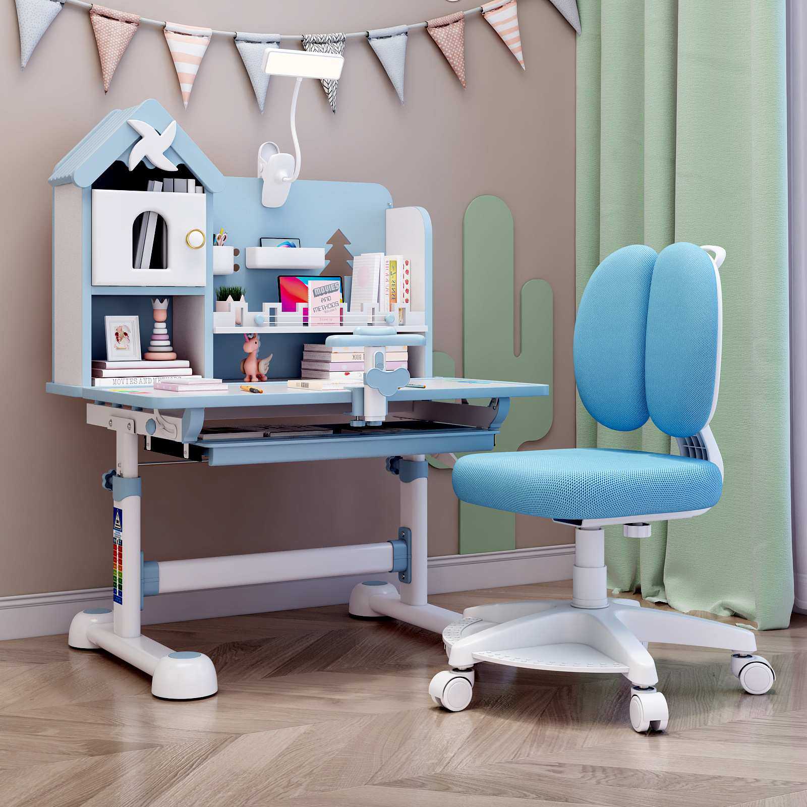 【东南亚热卖】儿童学习桌可升降写字台儿童书桌家用可升降课桌椅,3C数码配件,摄像机配件,淘宝优惠券,粉丝福利购,淘宝优惠卷