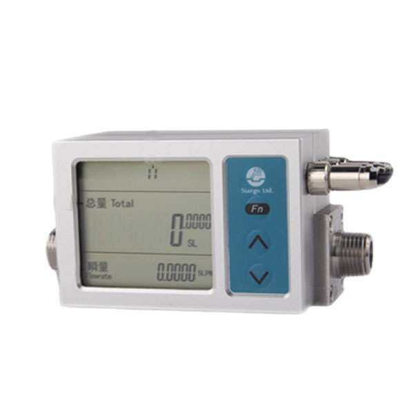 气体质量流量计MF5612/MF5619 数显流量计高精度分体式0-800L/min