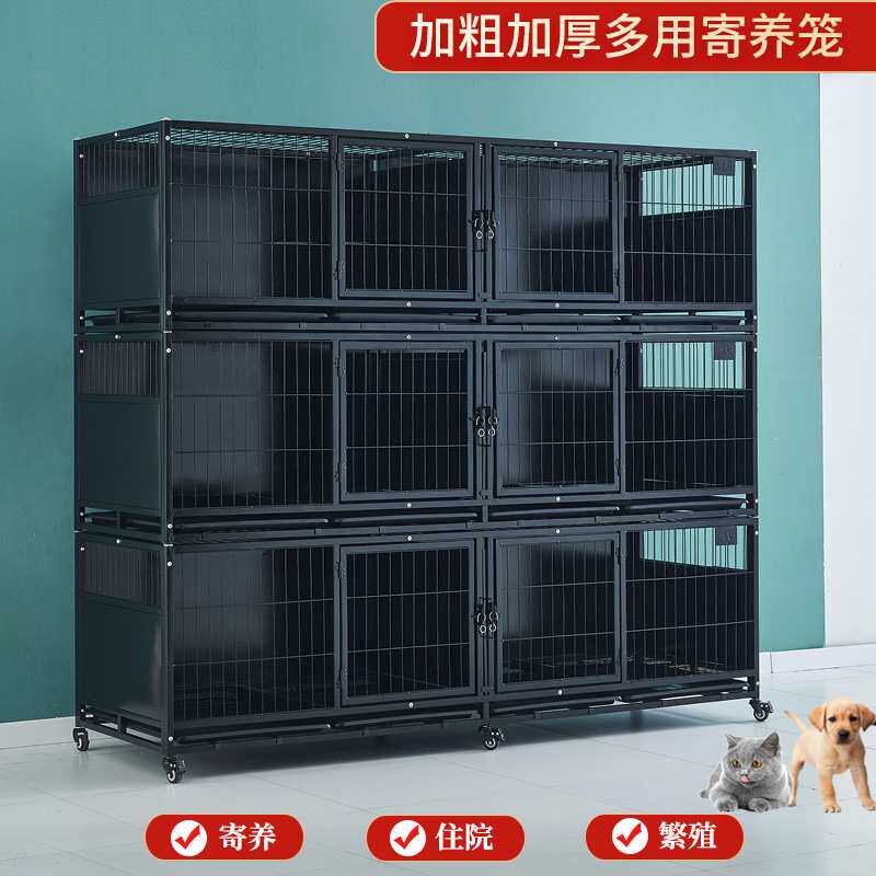 猫狗通用繁殖繁育笼二层三层猫笼狗笼子展示笼宠物店寄养笼住院笼